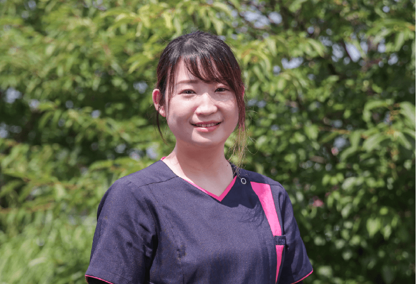 先輩の1日と働きがい