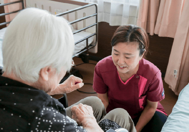 いこいの里 中原の田中さん